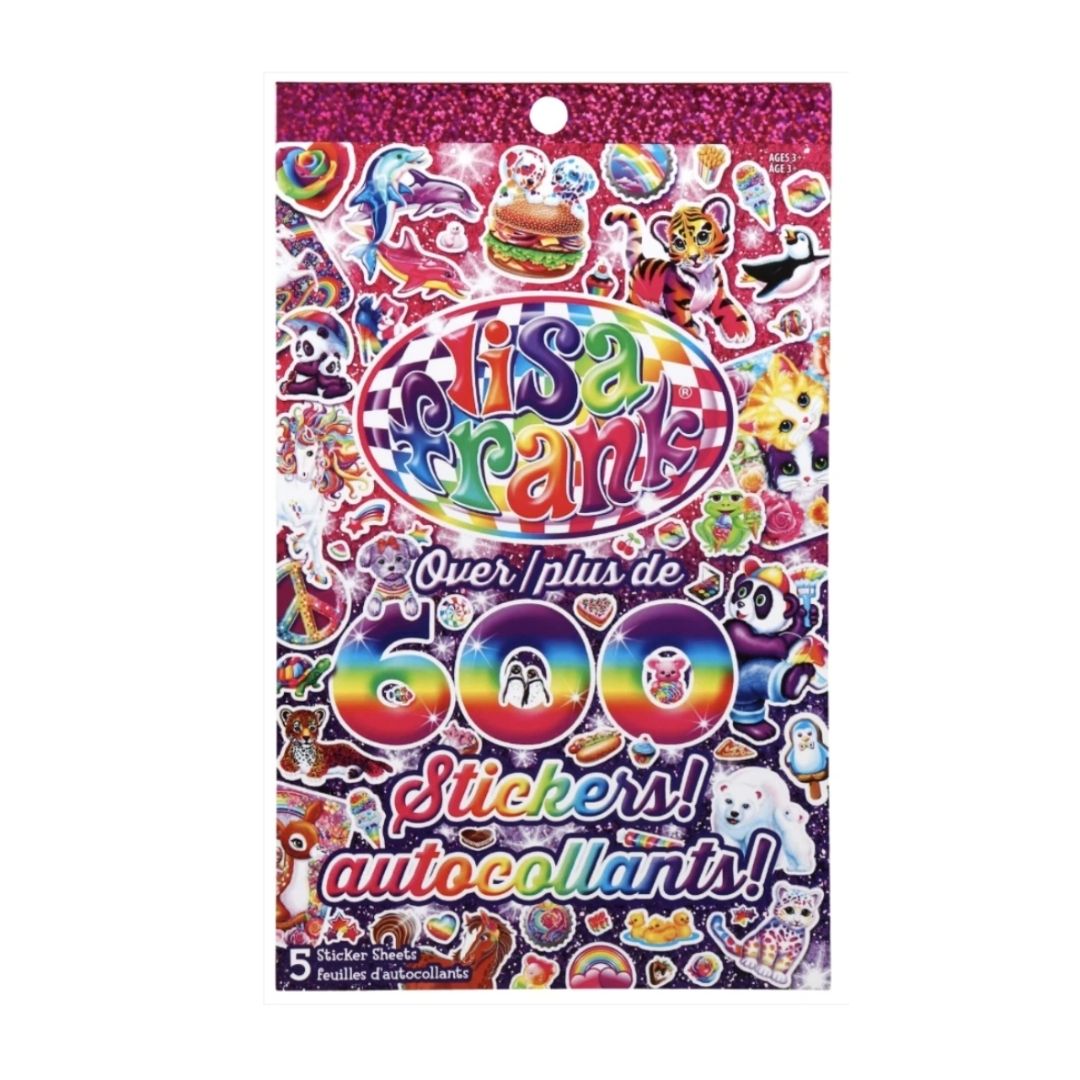 Lisa Frank Over 600 Stickers!