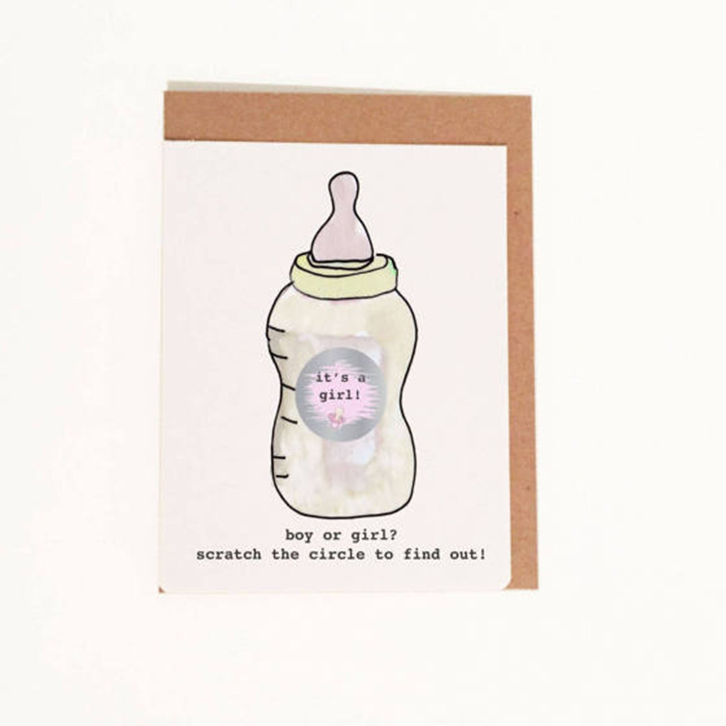 Gender Reveal Scratch Cards Set of 10