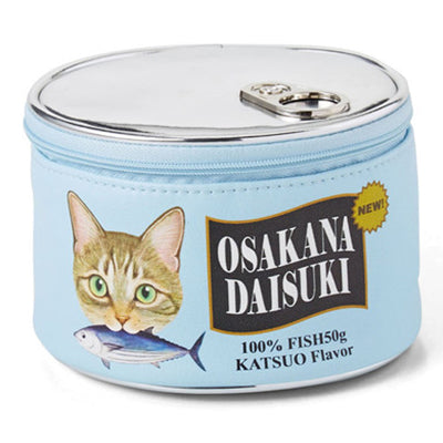 Weird and Unique Cats Can Cosmetic Bag