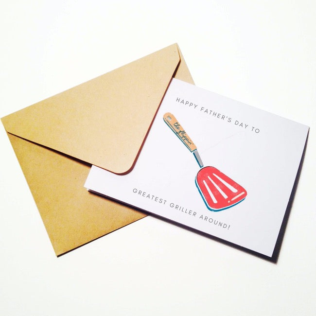 Best Griller Fathers Day Card