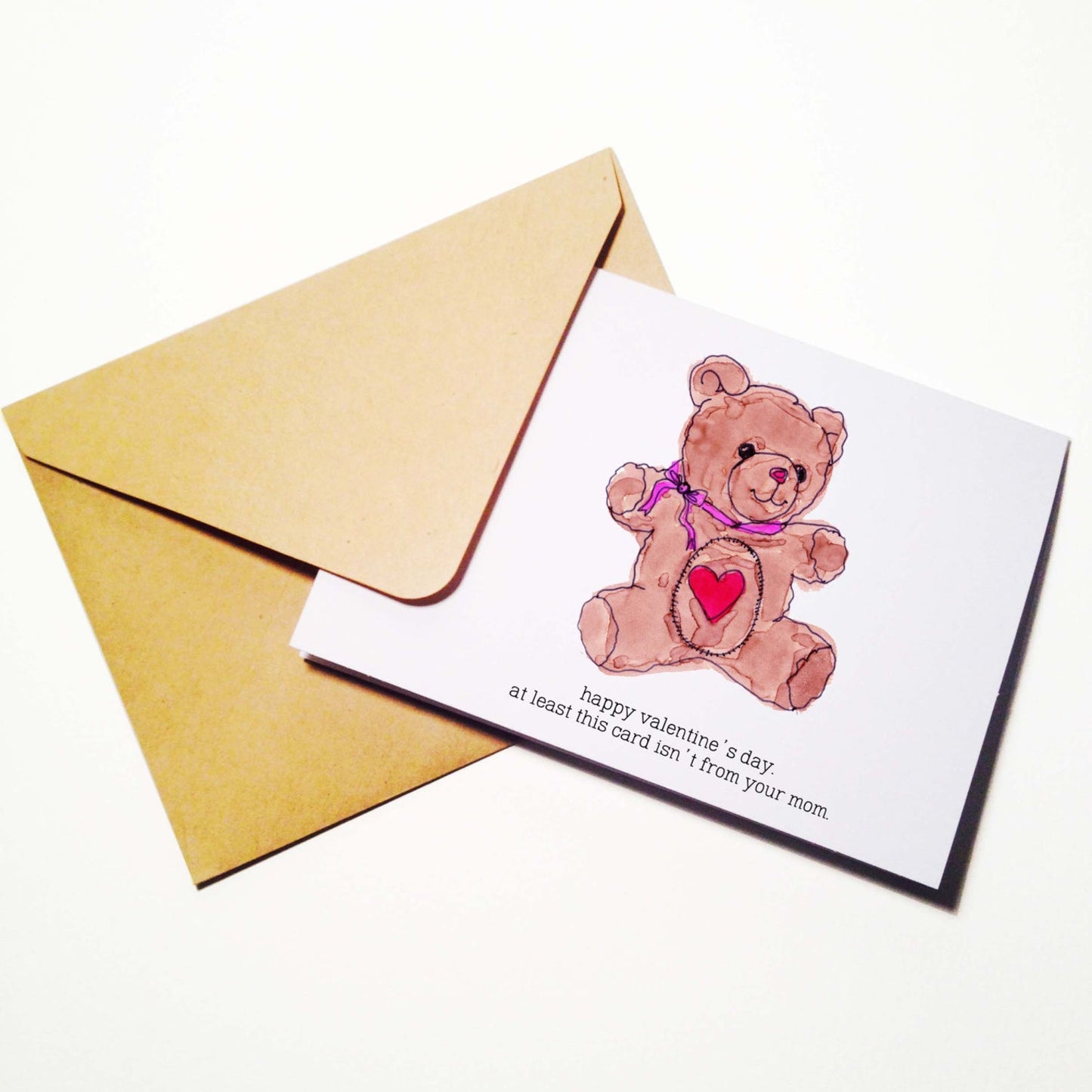 Not From Your Mom Galentine Humor Card