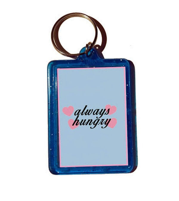 always hungry keychain