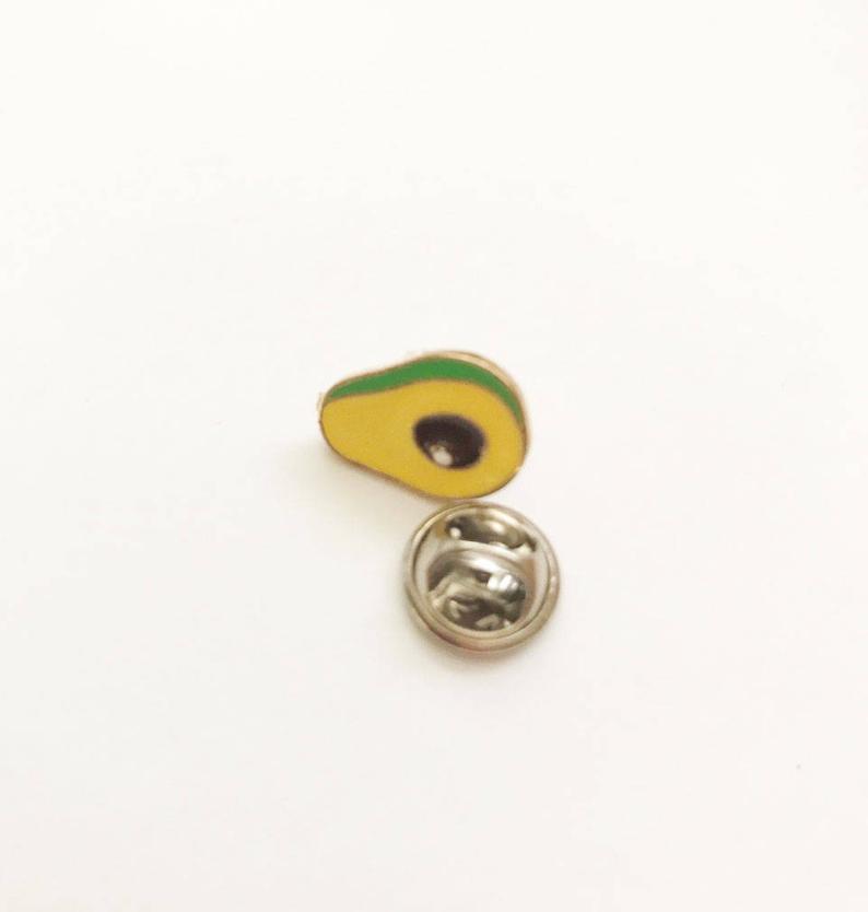 Avocado Enamel Pin