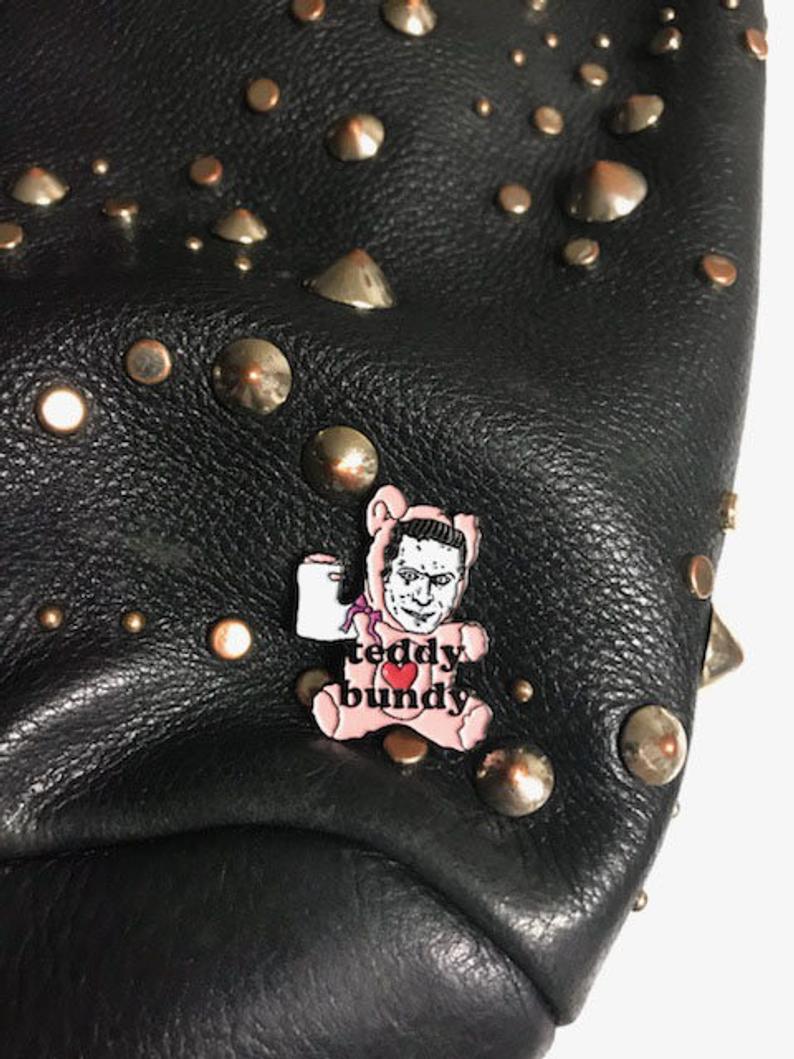 Ted Bundy Enamel Pin