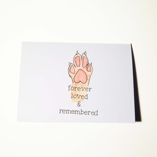 Pet Sympathy Card