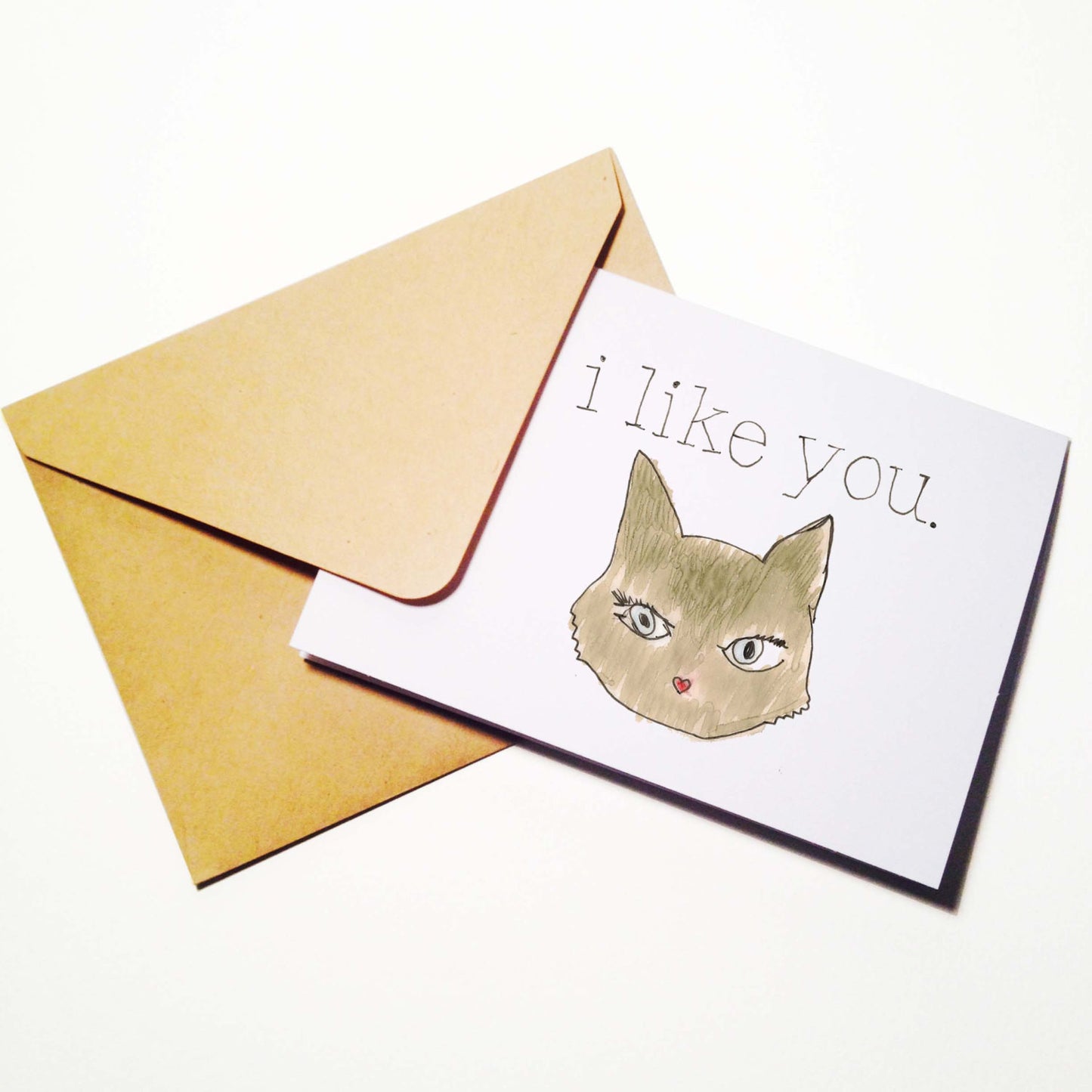I Like You Card