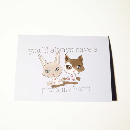 Pizza my Heart Card