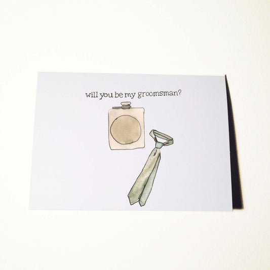 Groomsman or Best Man Card