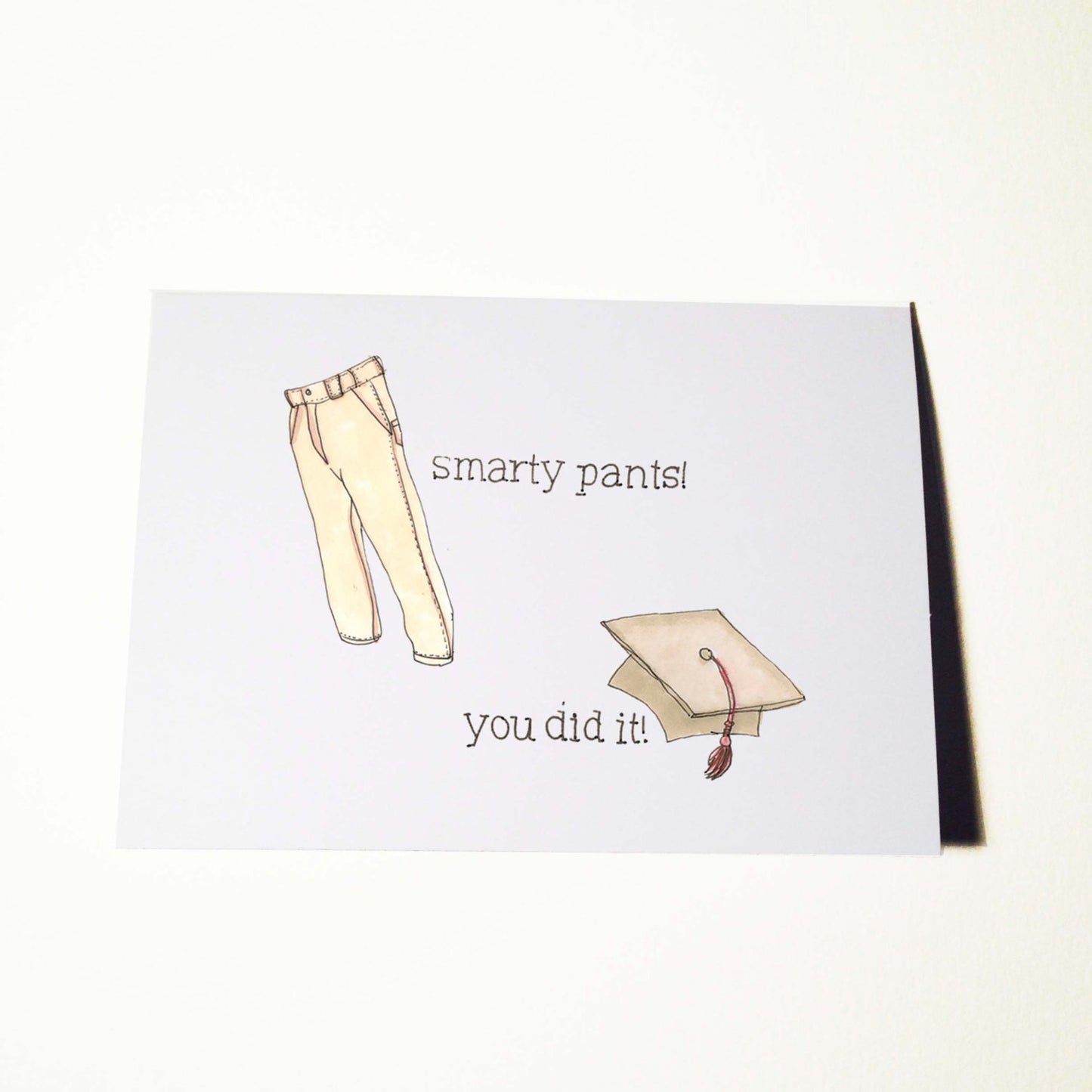 Smarty Pants Graduation Card