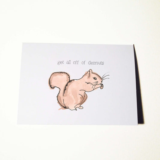 Break Up off Deznuts Card
