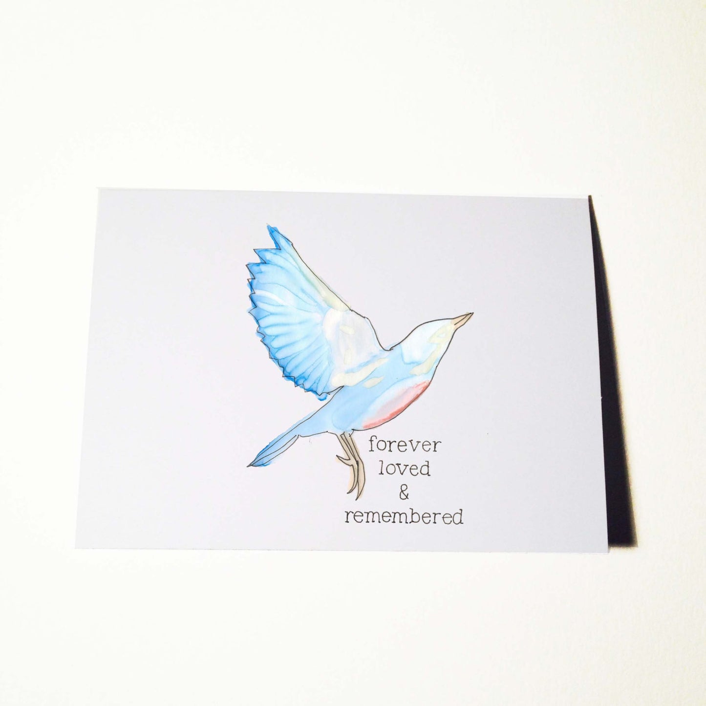 Bird Pet Sympathy Card