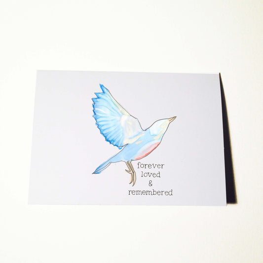 Bird Pet Sympathy Card