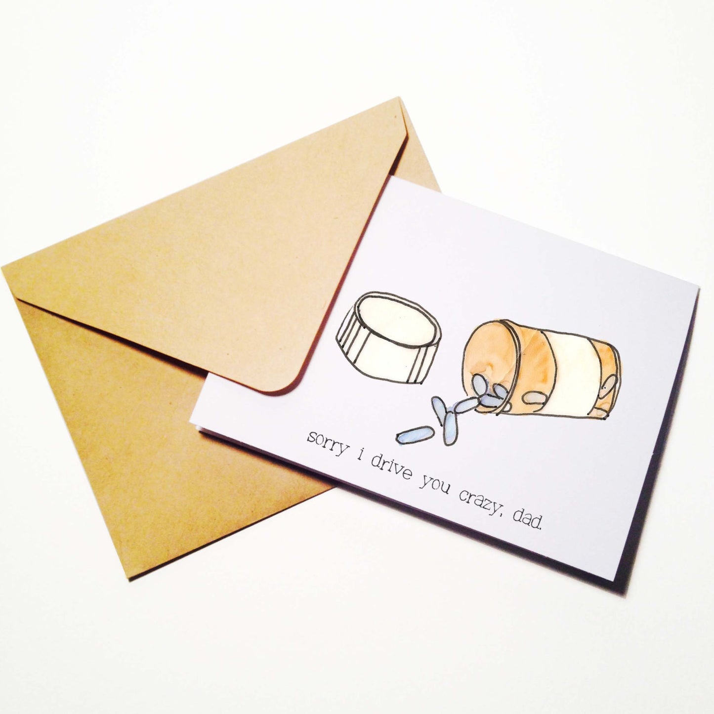 Drive Your Dad Crazy Fathers Day Card