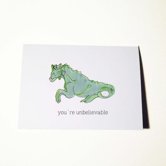 Unbelievable Card