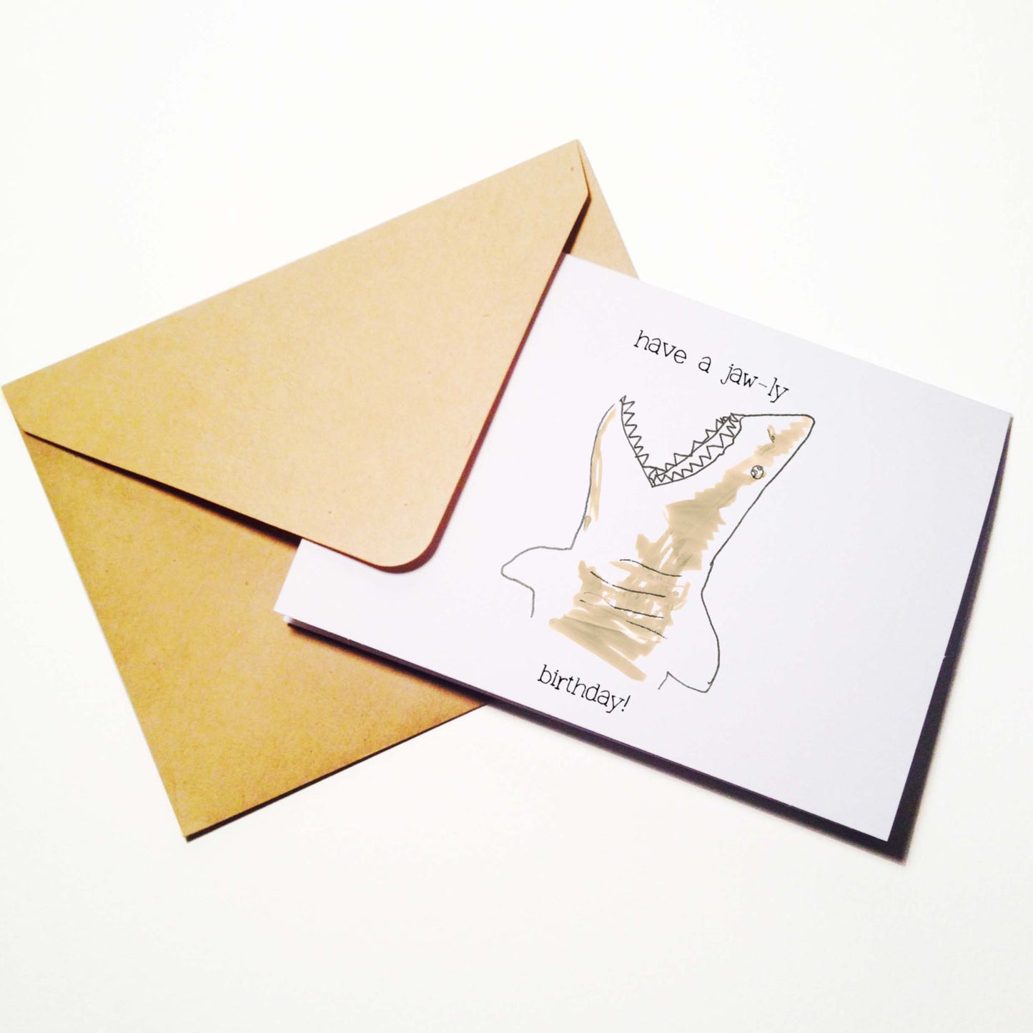 Shark Week Birthday Card