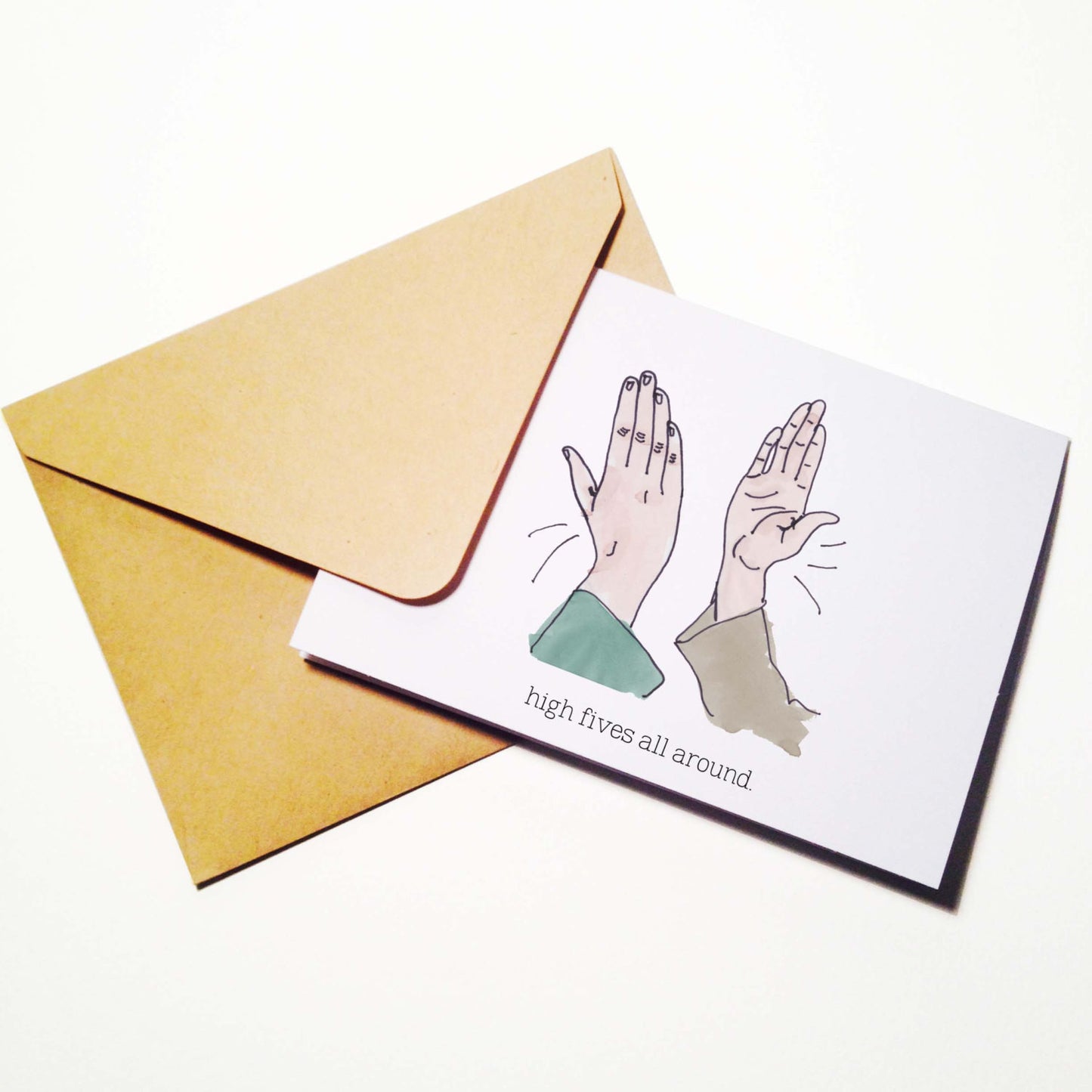 HIgh Fives All Around Card