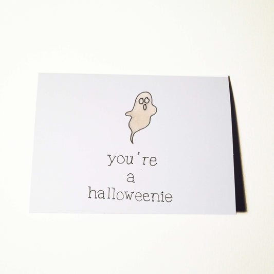 Halloweenie Card