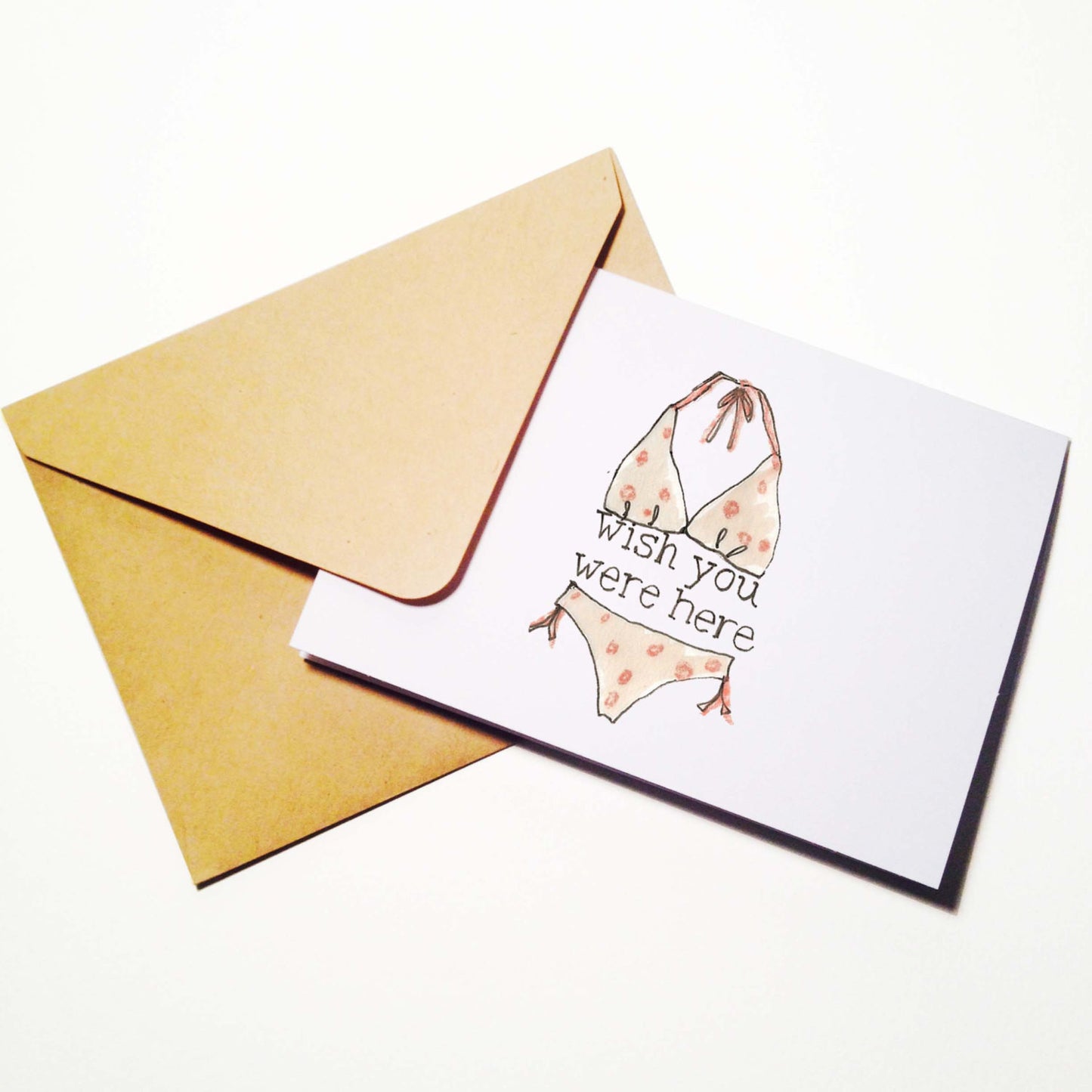 Wish You Were Here, California Card