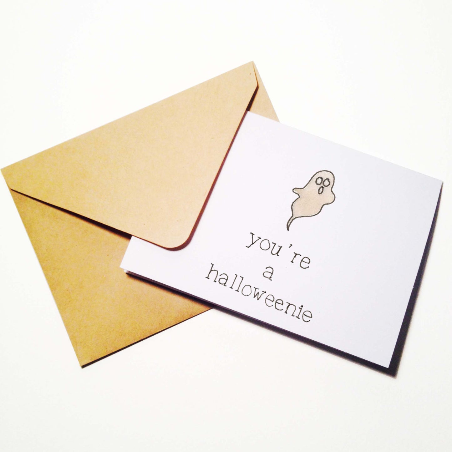 Halloweenie Card