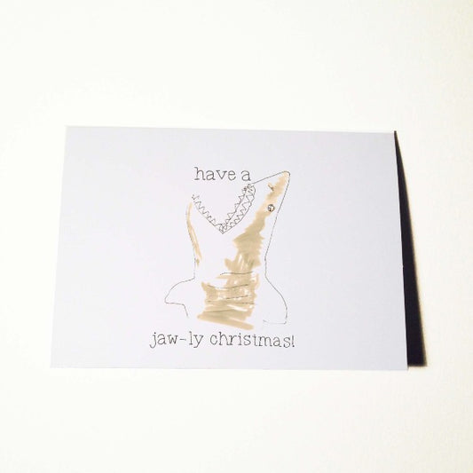 Jaw-ly Christmas Card