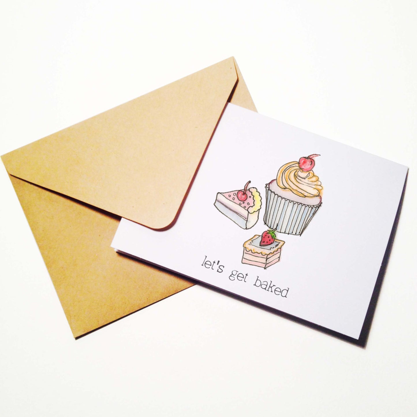 Lets Get Baked Card