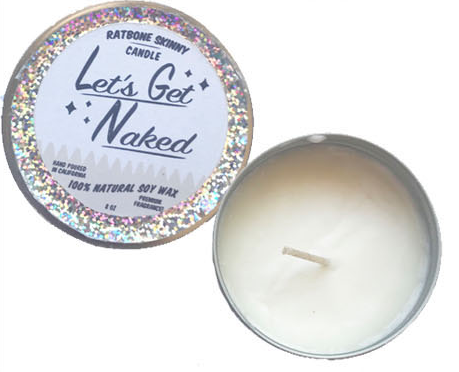 Let's Get Naked Candle