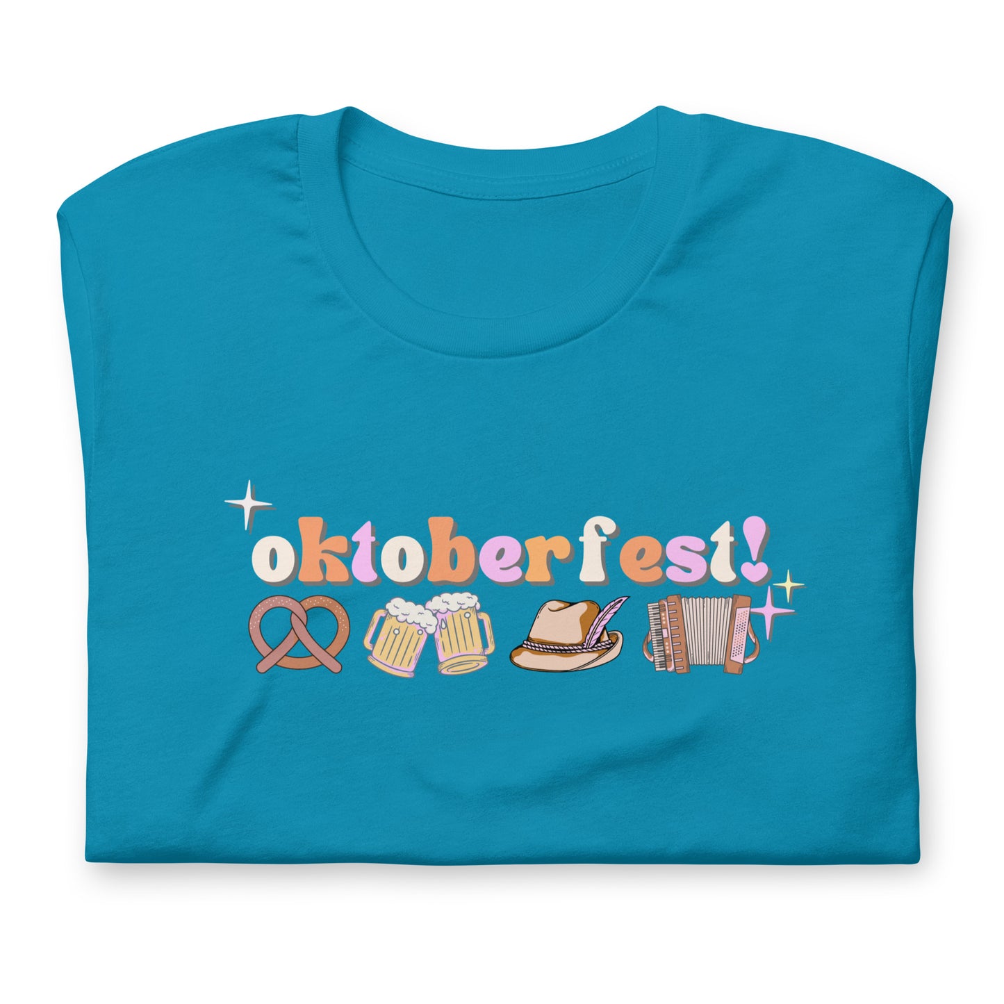 Bavarian Delight Oktoberfest T-Shirt: Pretzels, Beer, and Fun!