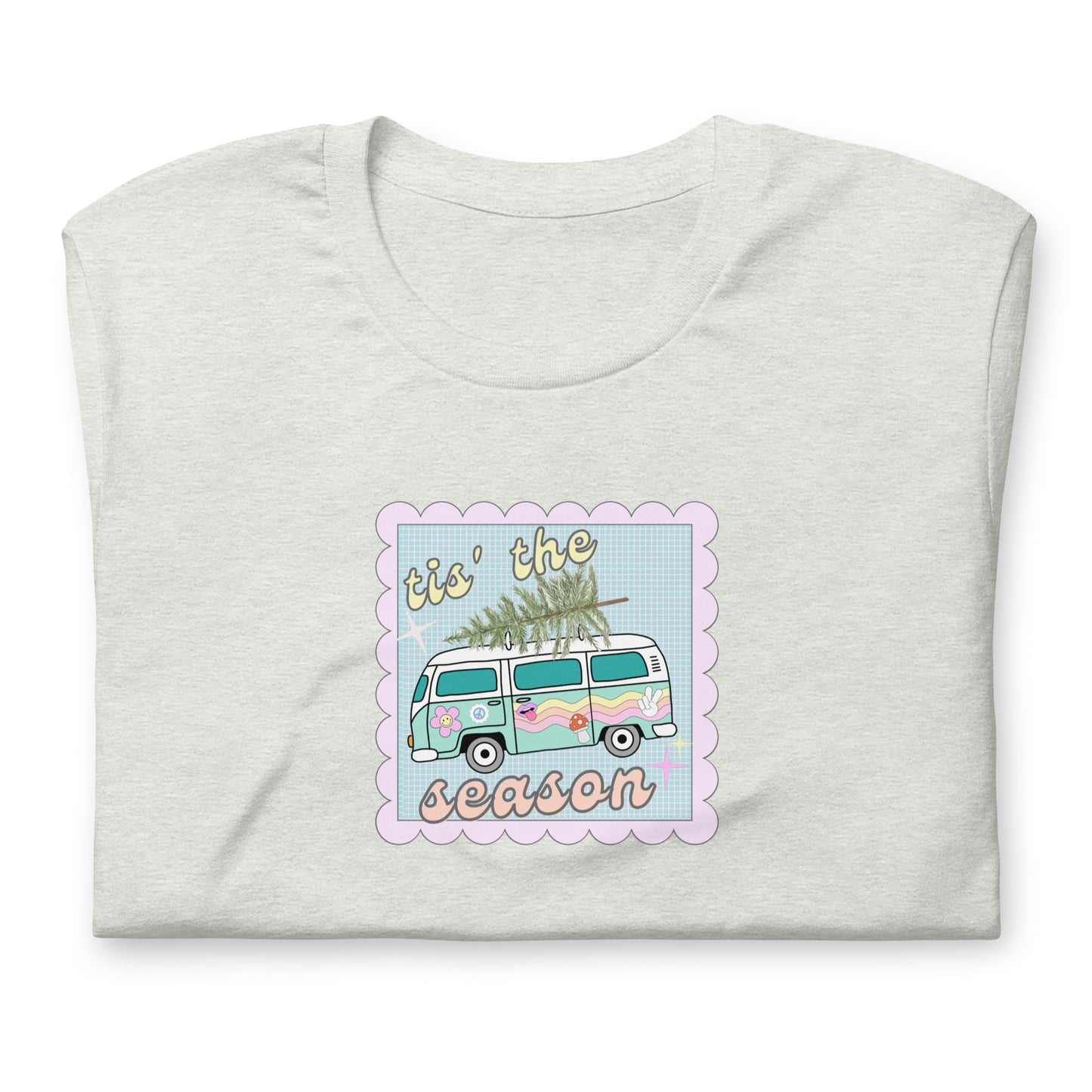 Tis' The Season Hippie Holiday T-shirt