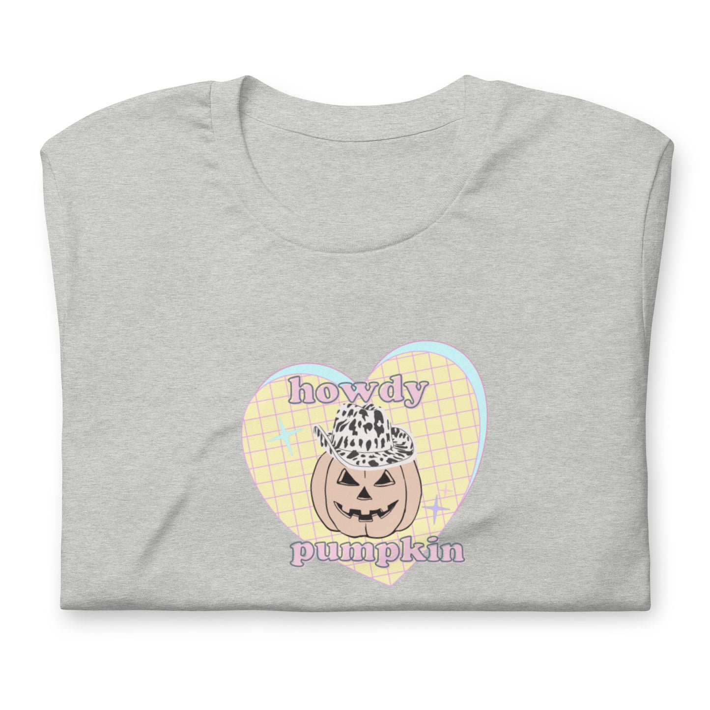 Howdy Pumpkin Western Halloween Shirt