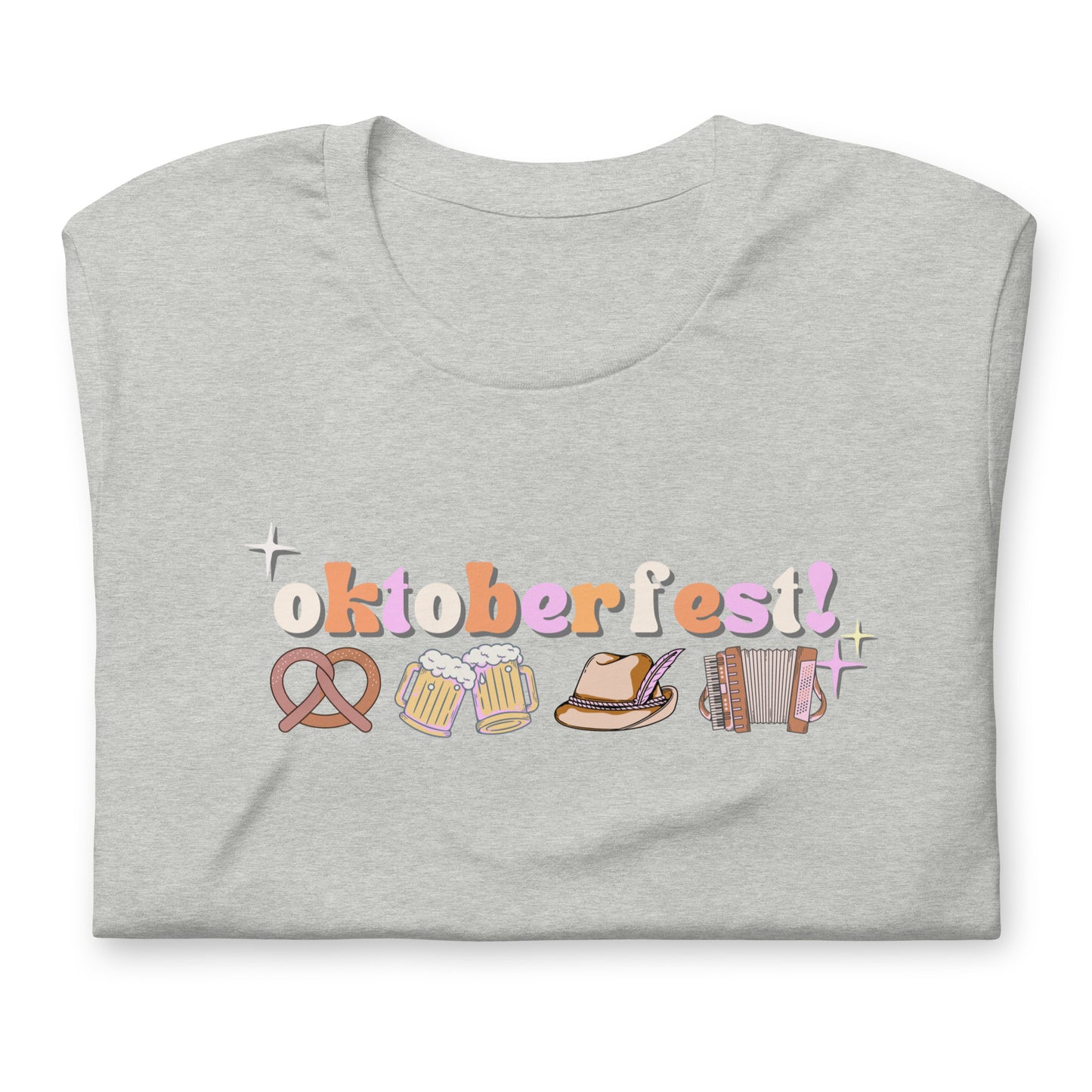 Bavarian Delight Oktoberfest T-Shirt: Pretzels, Beer, and Fun!
