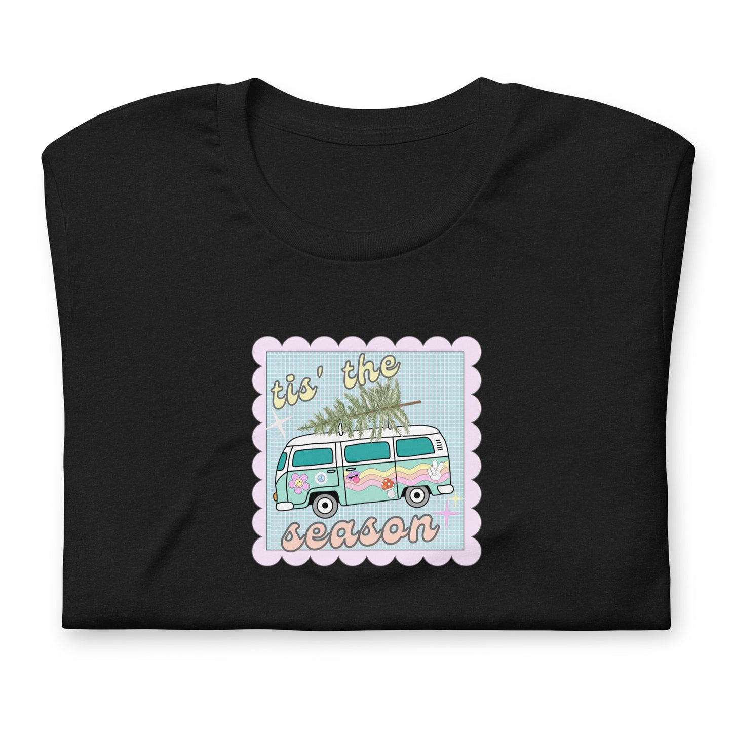 Tis' The Season Hippie Holiday T-shirt
