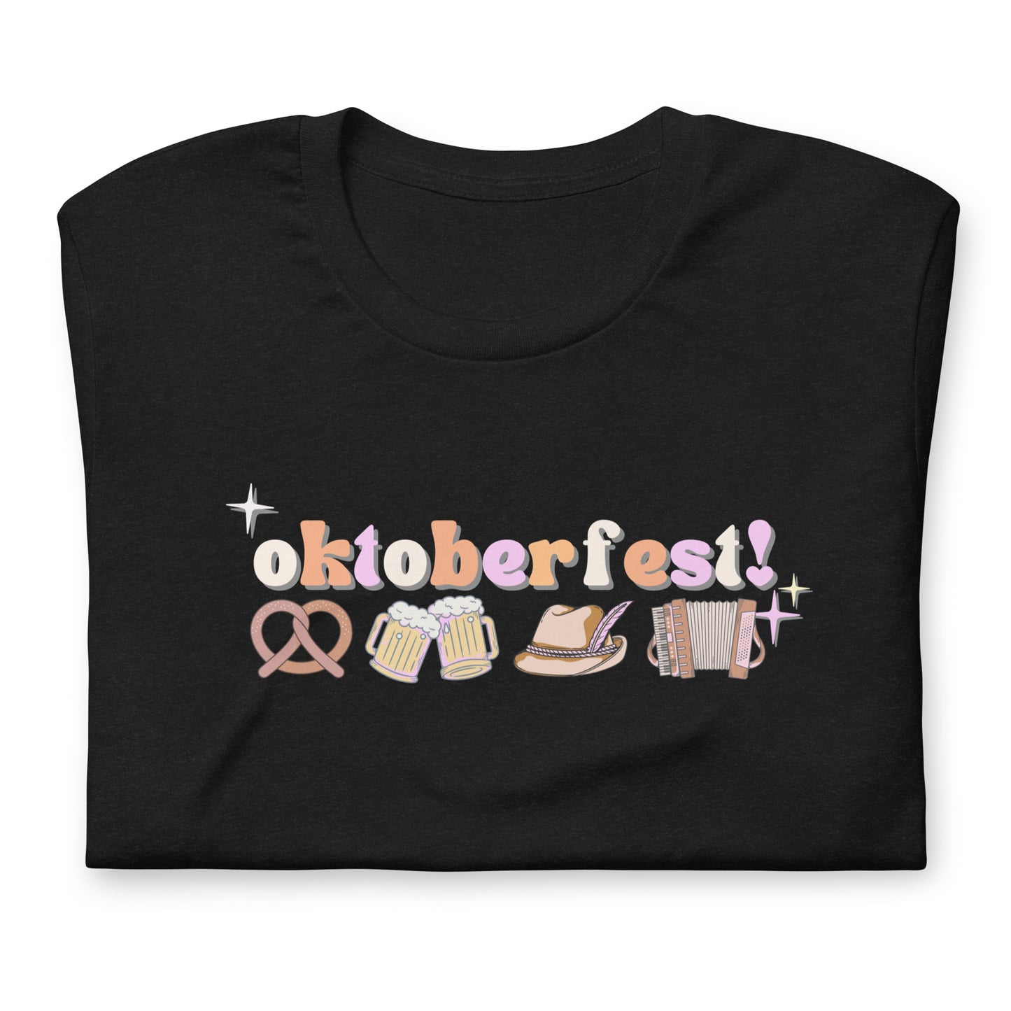 Bavarian Delight Oktoberfest T-Shirt: Pretzels, Beer, and Fun!