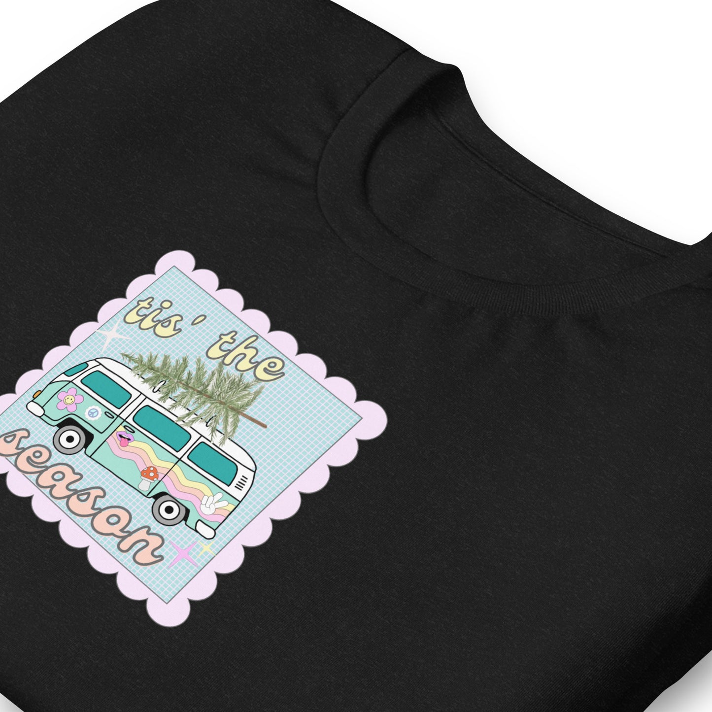 Tis' The Season Hippie Holiday T-shirt