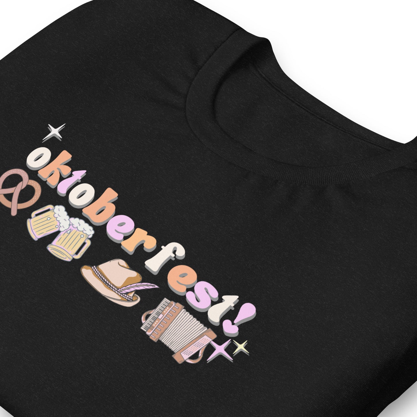Bavarian Delight Oktoberfest T-Shirt: Pretzels, Beer, and Fun!
