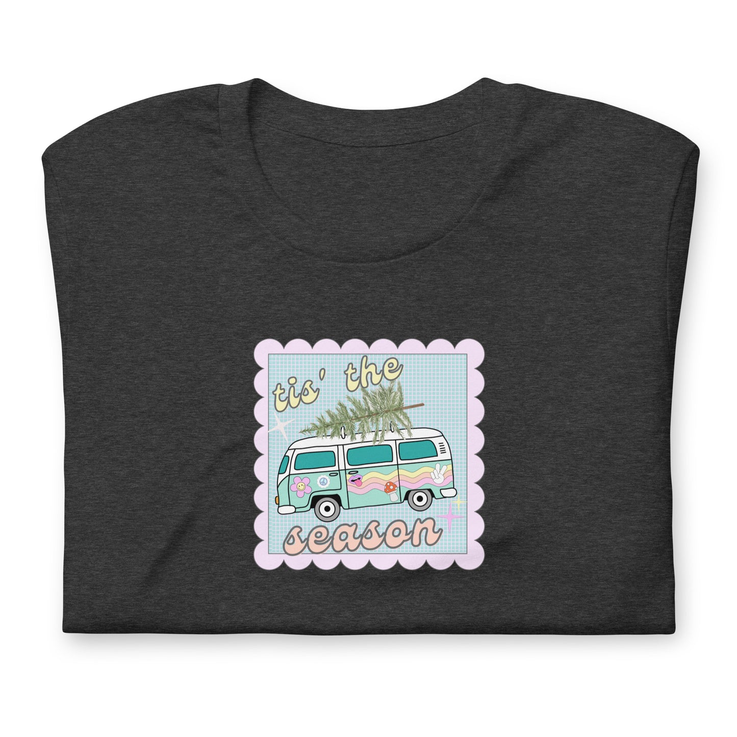 Tis' The Season Hippie Holiday T-shirt