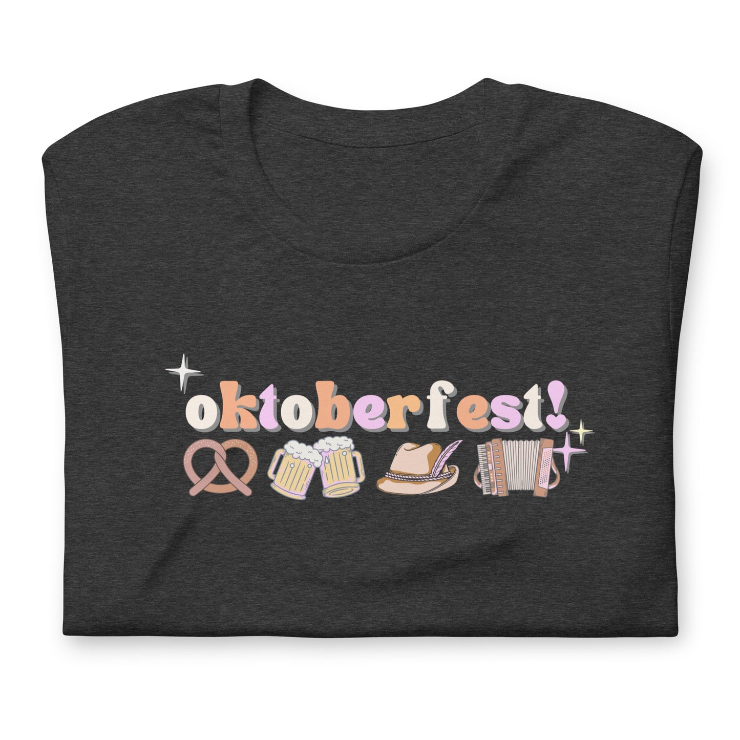 Bavarian Delight Oktoberfest T-Shirt: Pretzels, Beer, and Fun!