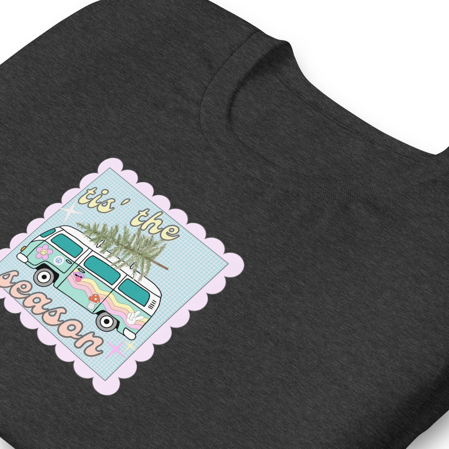 Tis' The Season Hippie Holiday T-shirt