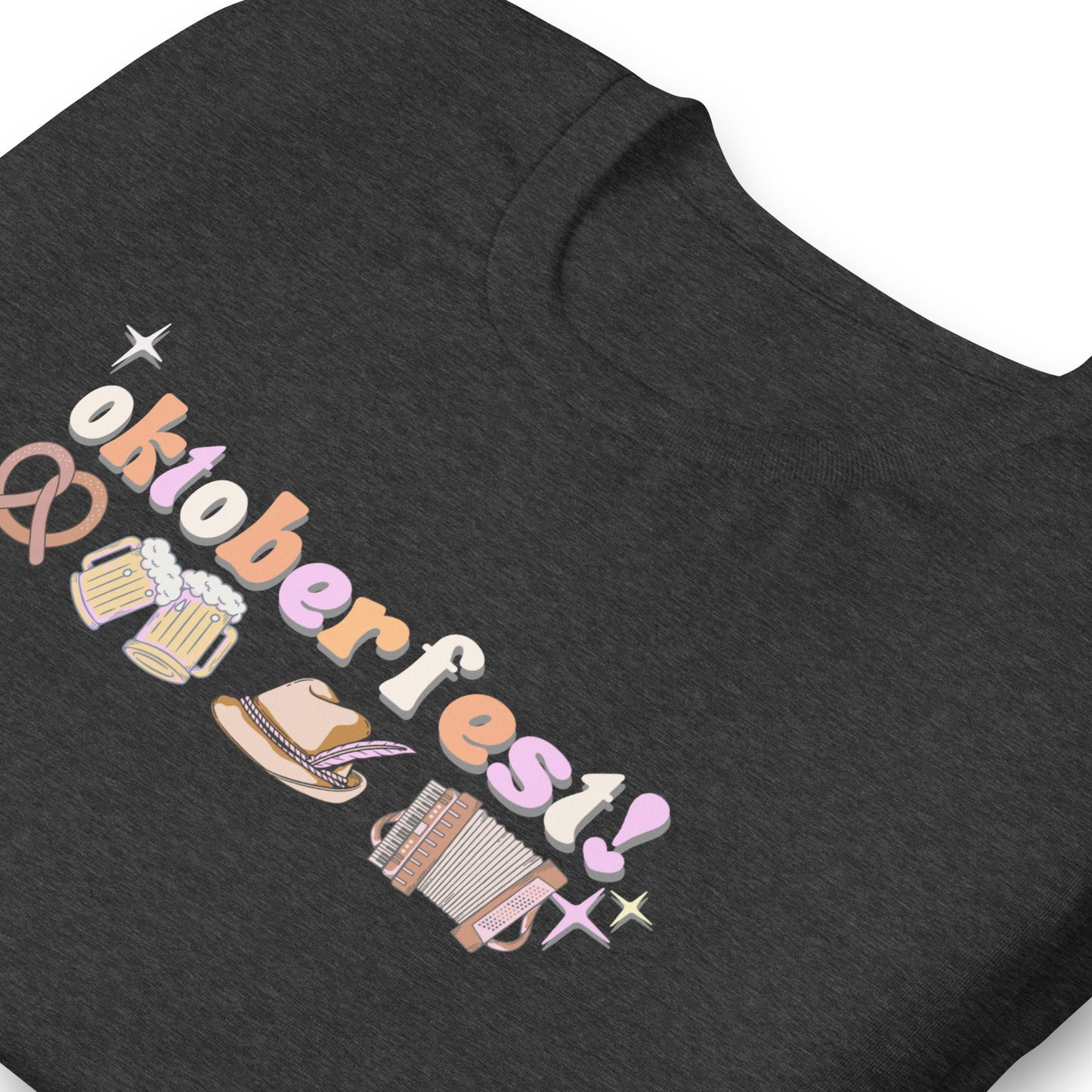 Bavarian Delight Oktoberfest T-Shirt: Pretzels, Beer, and Fun!
