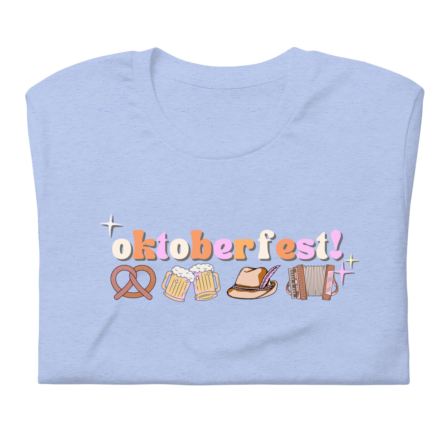 Bavarian Delight Oktoberfest T-Shirt: Pretzels, Beer, and Fun!