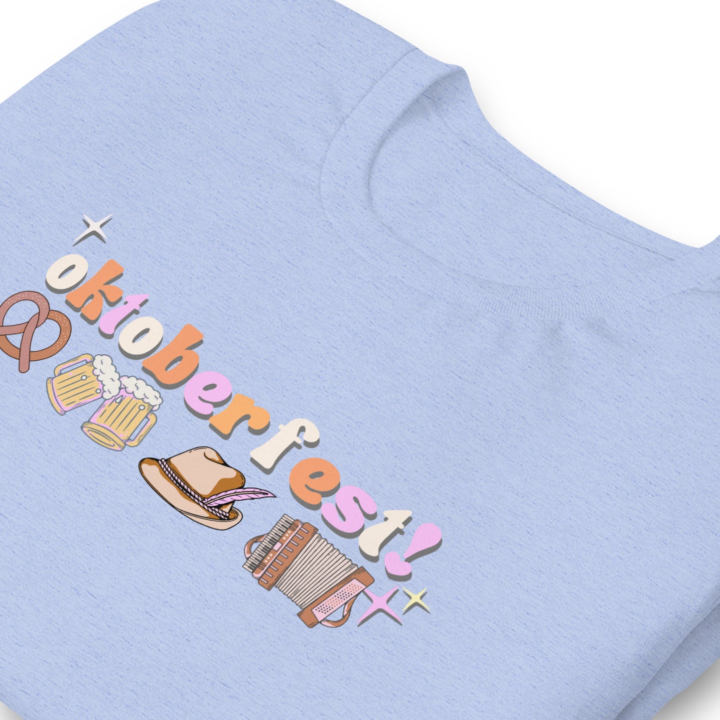 Bavarian Delight Oktoberfest T-Shirt: Pretzels, Beer, and Fun!