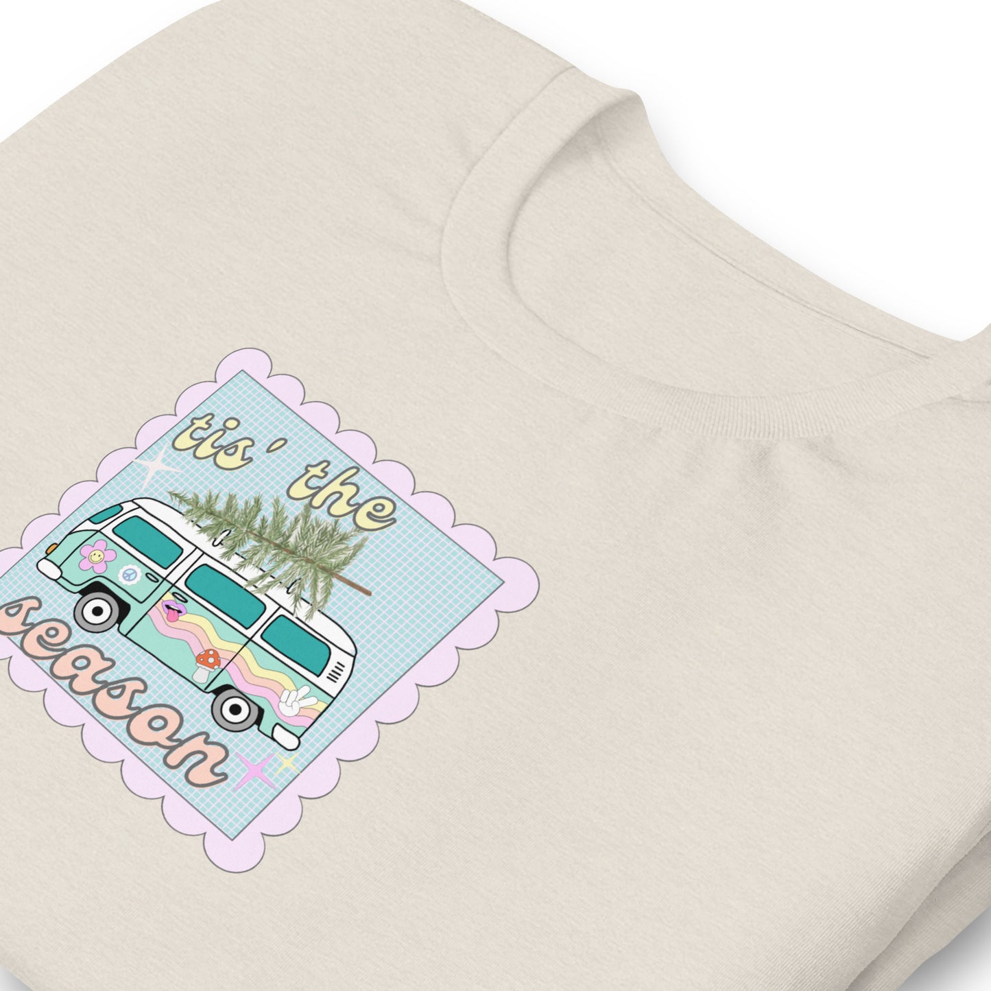 Tis' The Season Hippie Holiday T-shirt