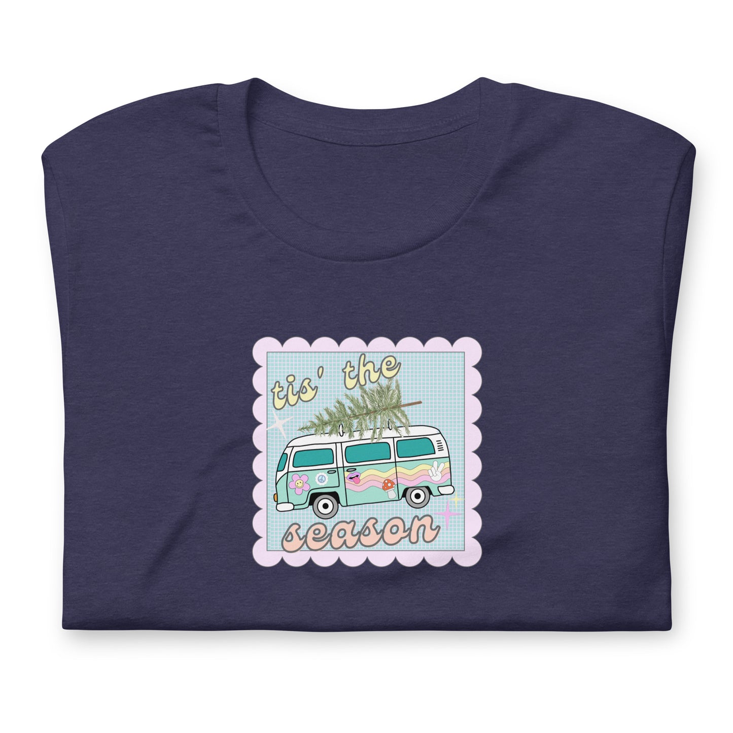 Tis' The Season Hippie Holiday T-shirt