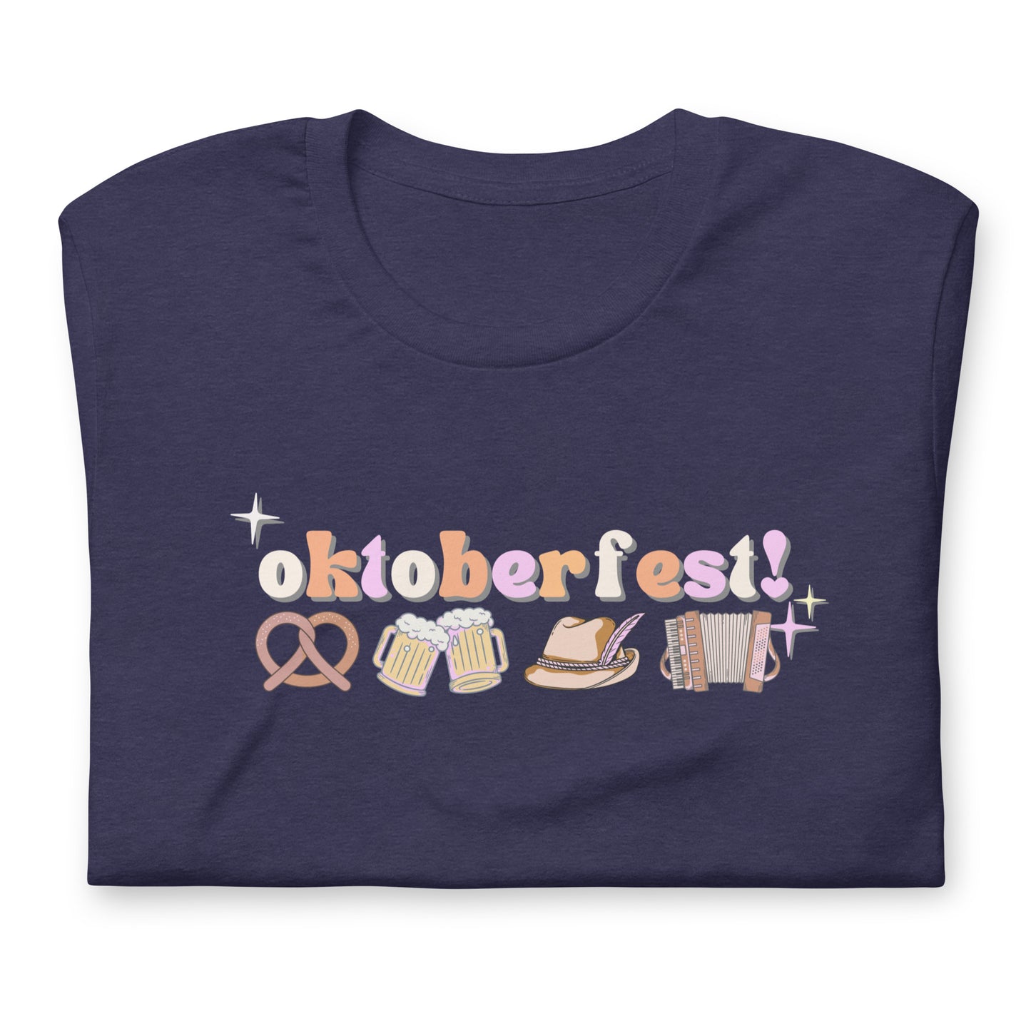 Bavarian Delight Oktoberfest T-Shirt: Pretzels, Beer, and Fun!