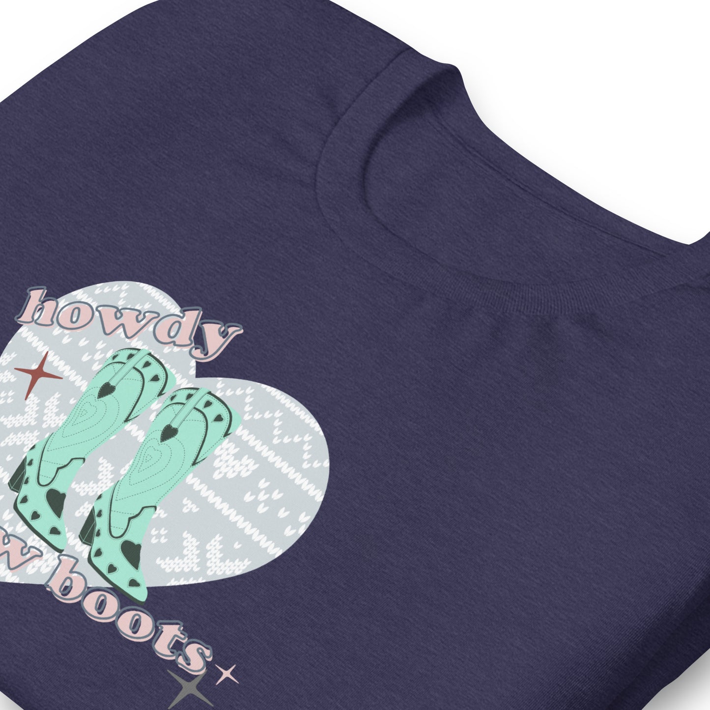 Howdy Snow Boots T-Shirt