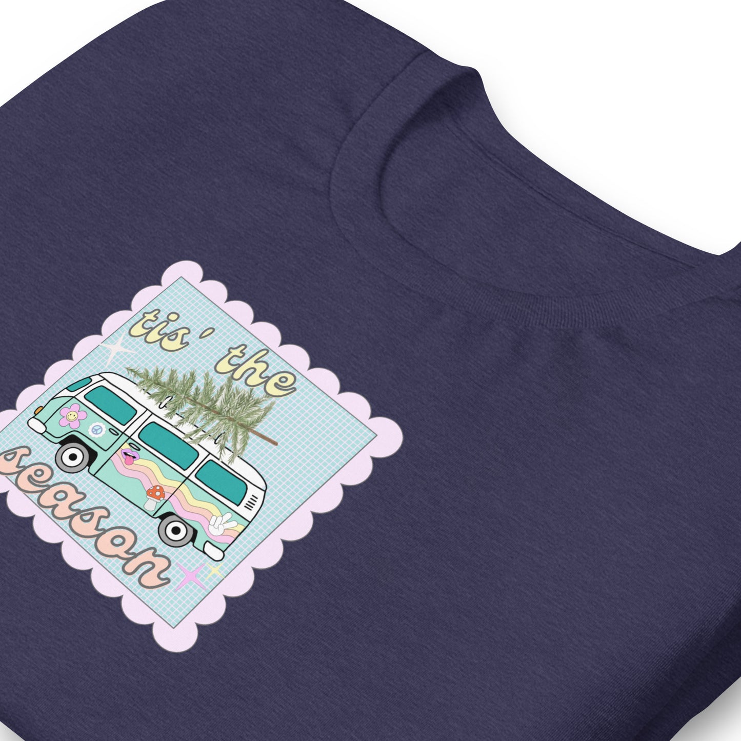 Tis' The Season Hippie Holiday T-shirt