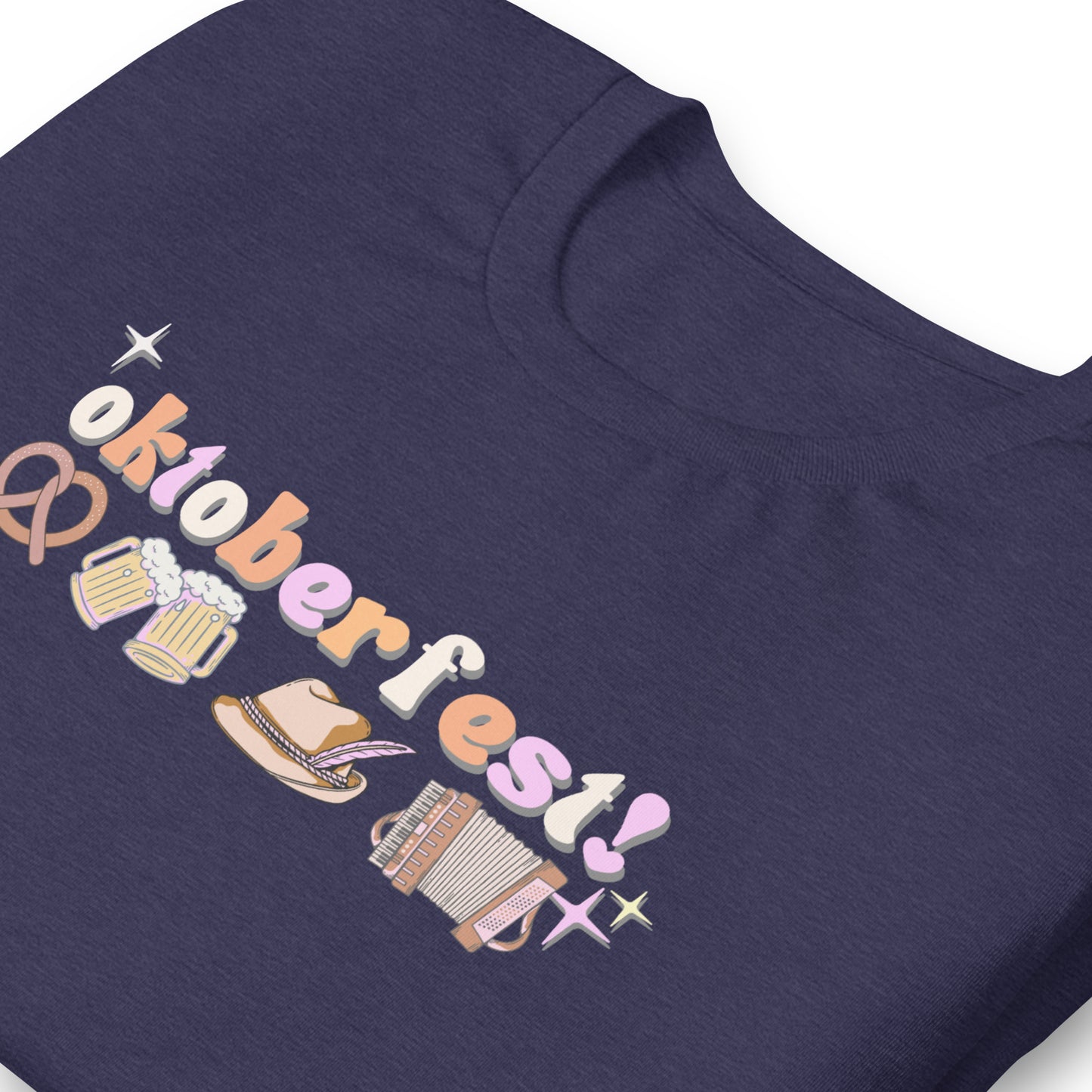 Bavarian Delight Oktoberfest T-Shirt: Pretzels, Beer, and Fun!