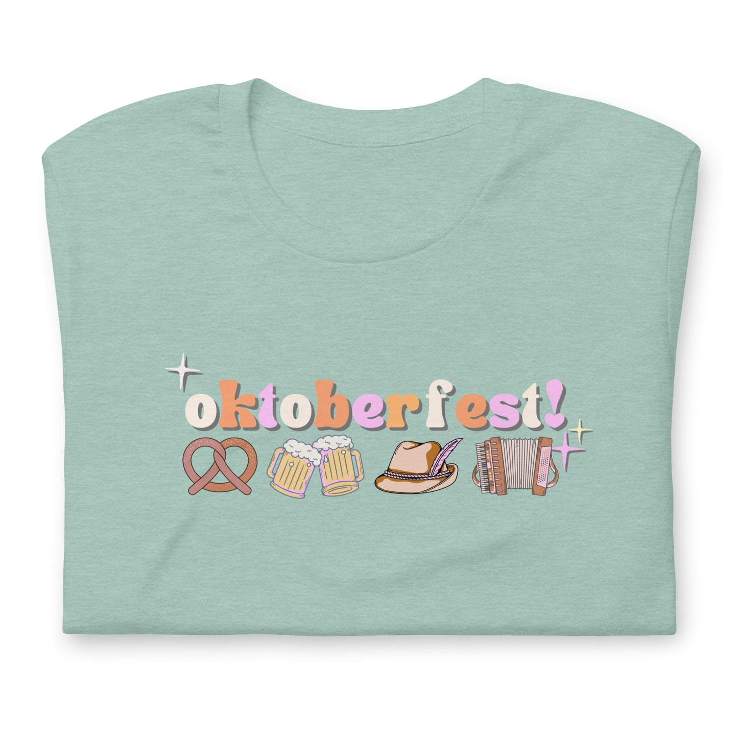 Bavarian Delight Oktoberfest T-Shirt: Pretzels, Beer, and Fun!