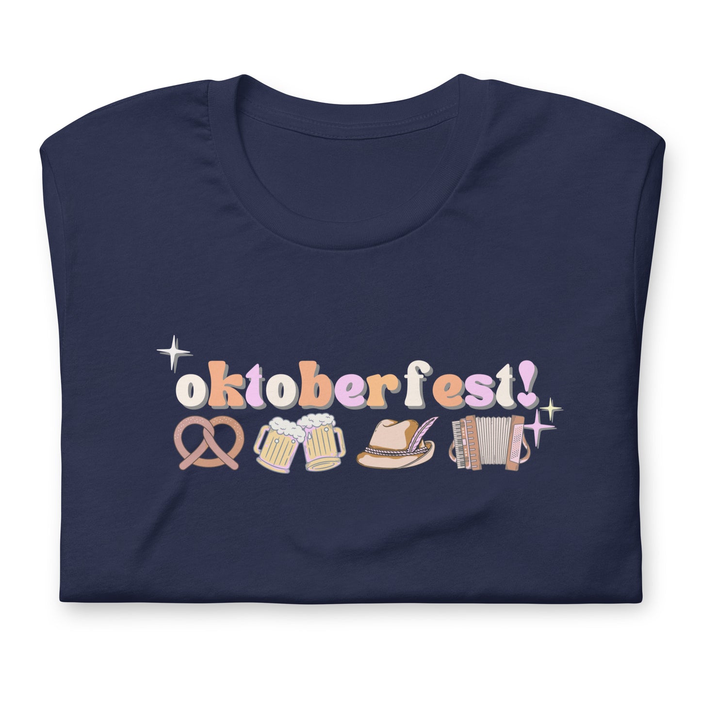 Bavarian Delight Oktoberfest T-Shirt: Pretzels, Beer, and Fun!