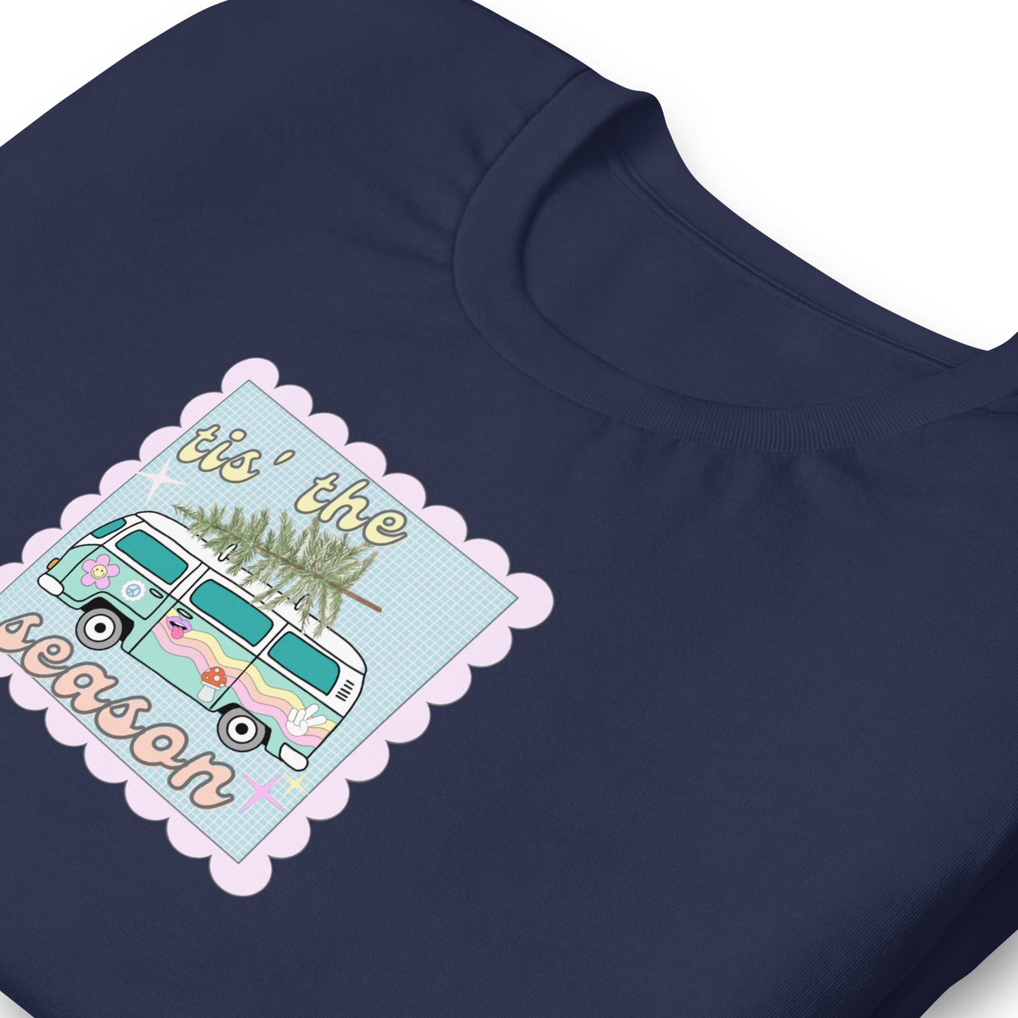 Tis' The Season Hippie Holiday T-shirt
