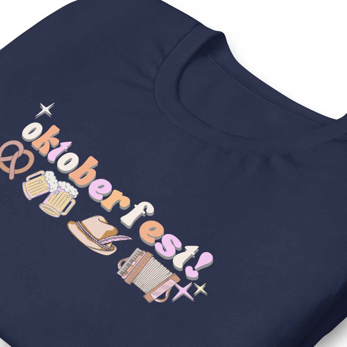 Bavarian Delight Oktoberfest T-Shirt: Pretzels, Beer, and Fun!